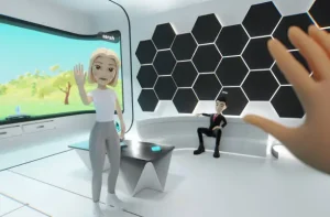 메타버스 세상 이미지