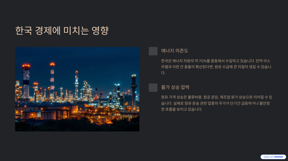 이스라엘 이란 전쟁의 이유