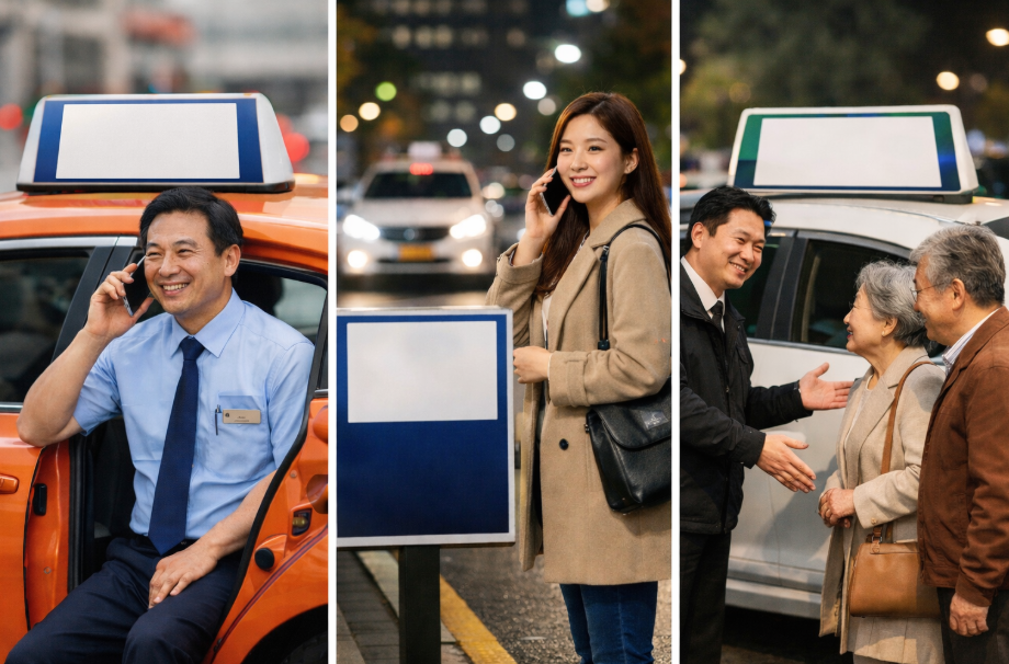 콜택시 이용